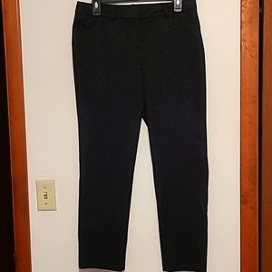 Zac & Rachel black tapered leg dress pants Size 6